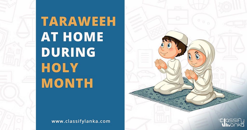 pray taraweeh at home sri lanka
