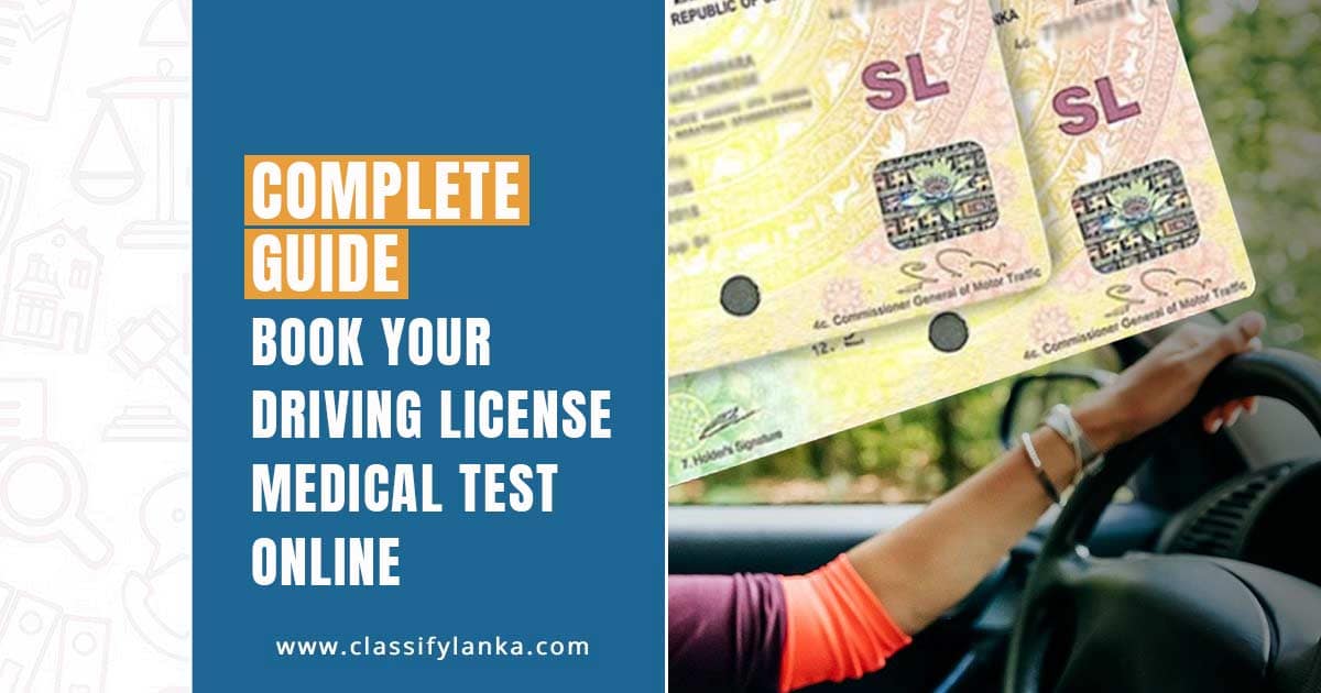 Book your Driving License Medical Test Online Complete guide Updated