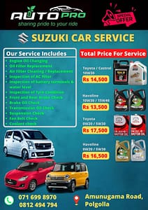 Auto Pro Car Care Centre Suzuki service