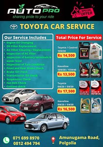 Auto Pro Car Care Centre Toyota service