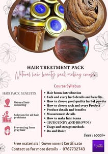 Riza Mehandi Hair Treatment pack