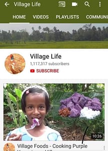 youtube 1 million srilanka user 2