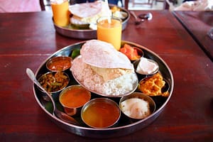 mangos indian veg rice set