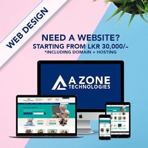 a zone technologies website ad
