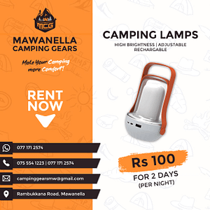 mawanella camping lights
