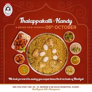 Thalappakatti Restaurant Kandy