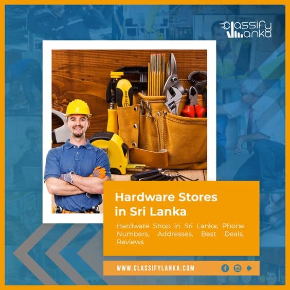 Find and list of Top Best Hardware Stores in Sri Lanka